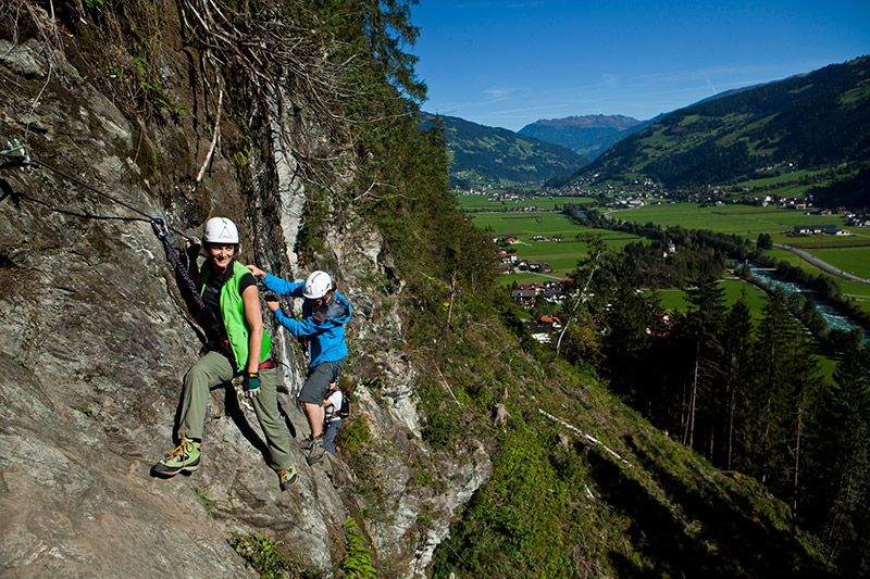 Klettersteig im Zillertal